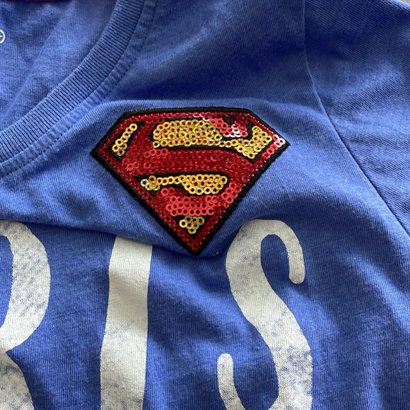 DC SuperHero Girls Graphic T-Shirt XL 14/16 - Picture 2 of 5